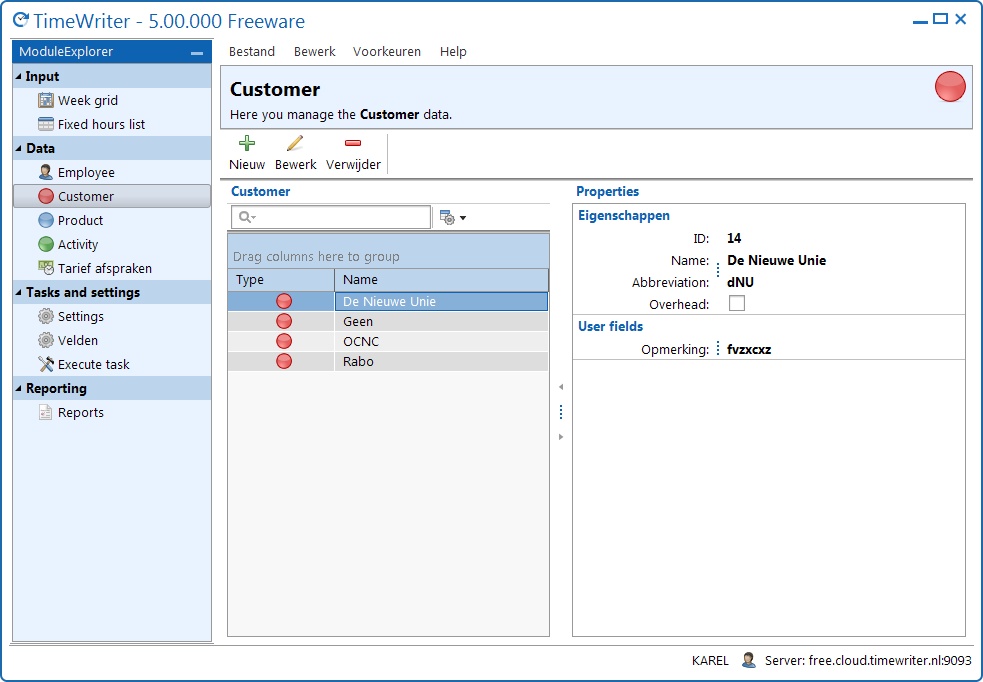 Employee time tracking