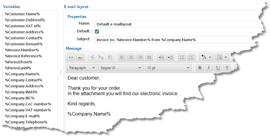 emaillayout