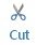 Cut button