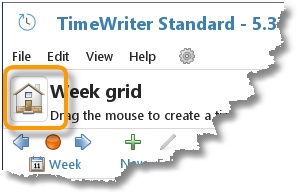 The Home button that shows the Module explorer again